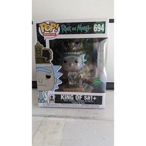 Funko‎ POP! Animation Rick and Morty King of S#!+ #694 Vinyl Figure